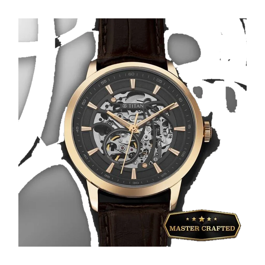 SS Khan Vintage Rose Gold Celestial Tourbillon