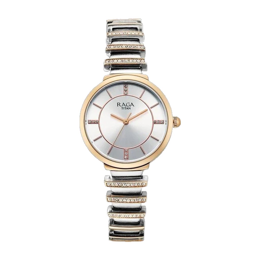 Titan Raga Rosegold Quartz